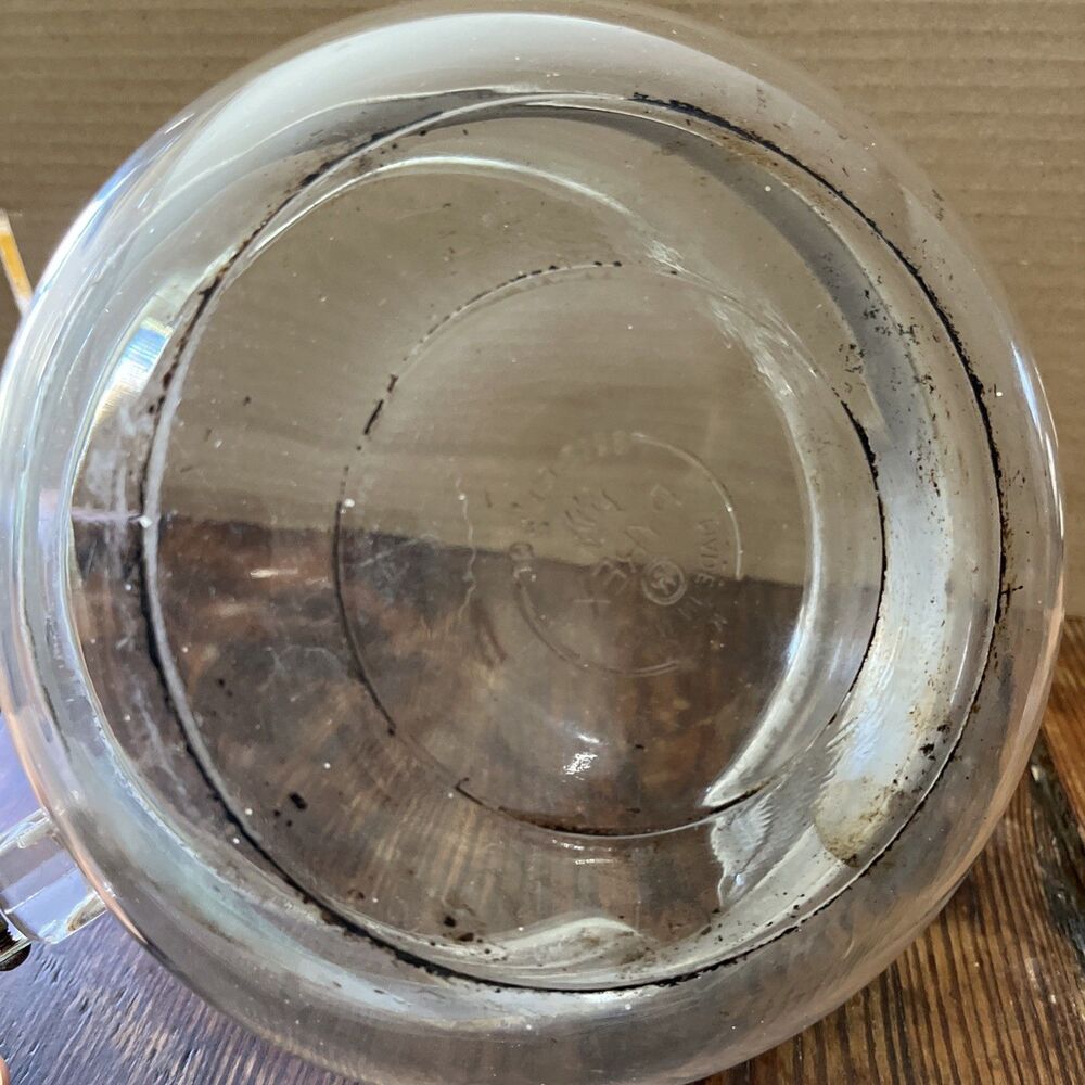 Vintage Pyrex Glass Sauce Pan 1.5 Qt Clear Handle Stainless Ring Pour Spout - Picture 6 of 7